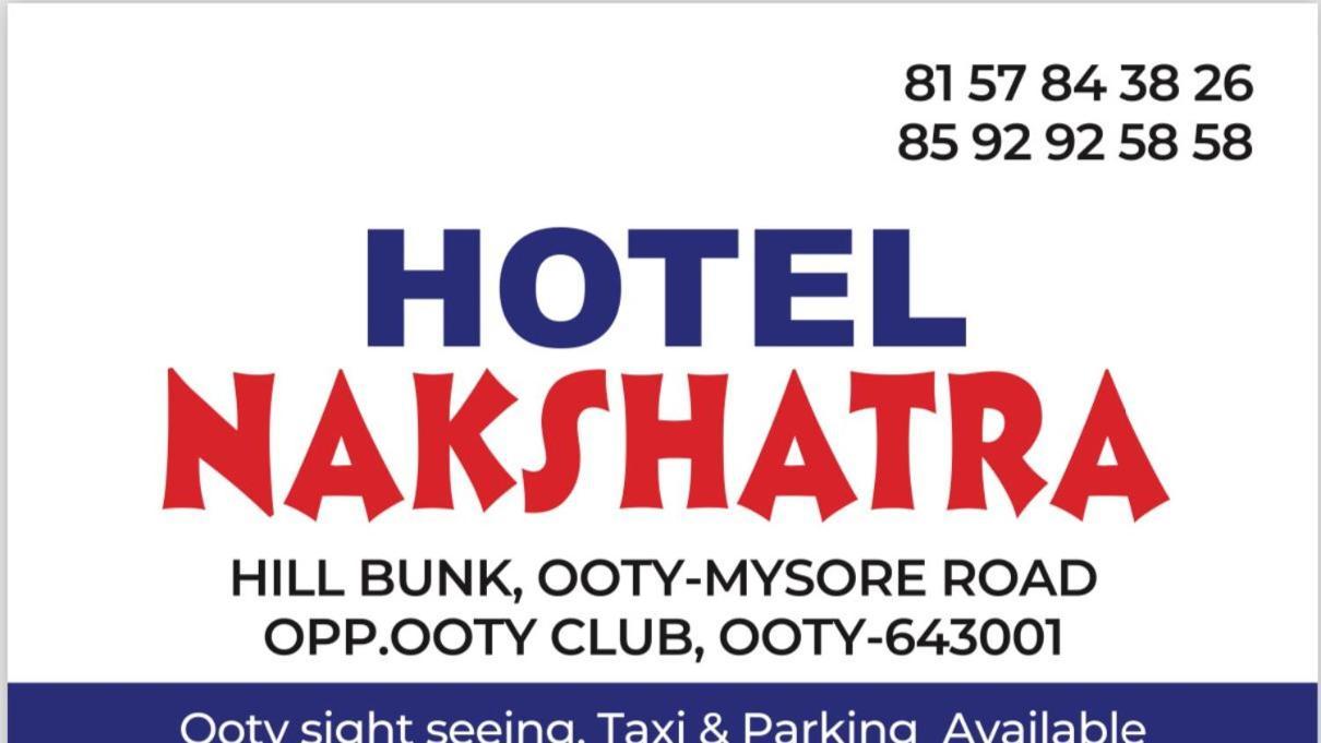 Hotel Nakshatra Ooty Kültér fotó